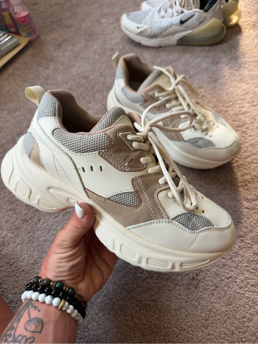 Chunky Neutral Sneakers